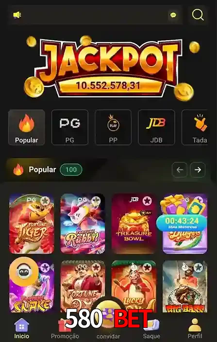 Promoções Especiais no 580 bet App